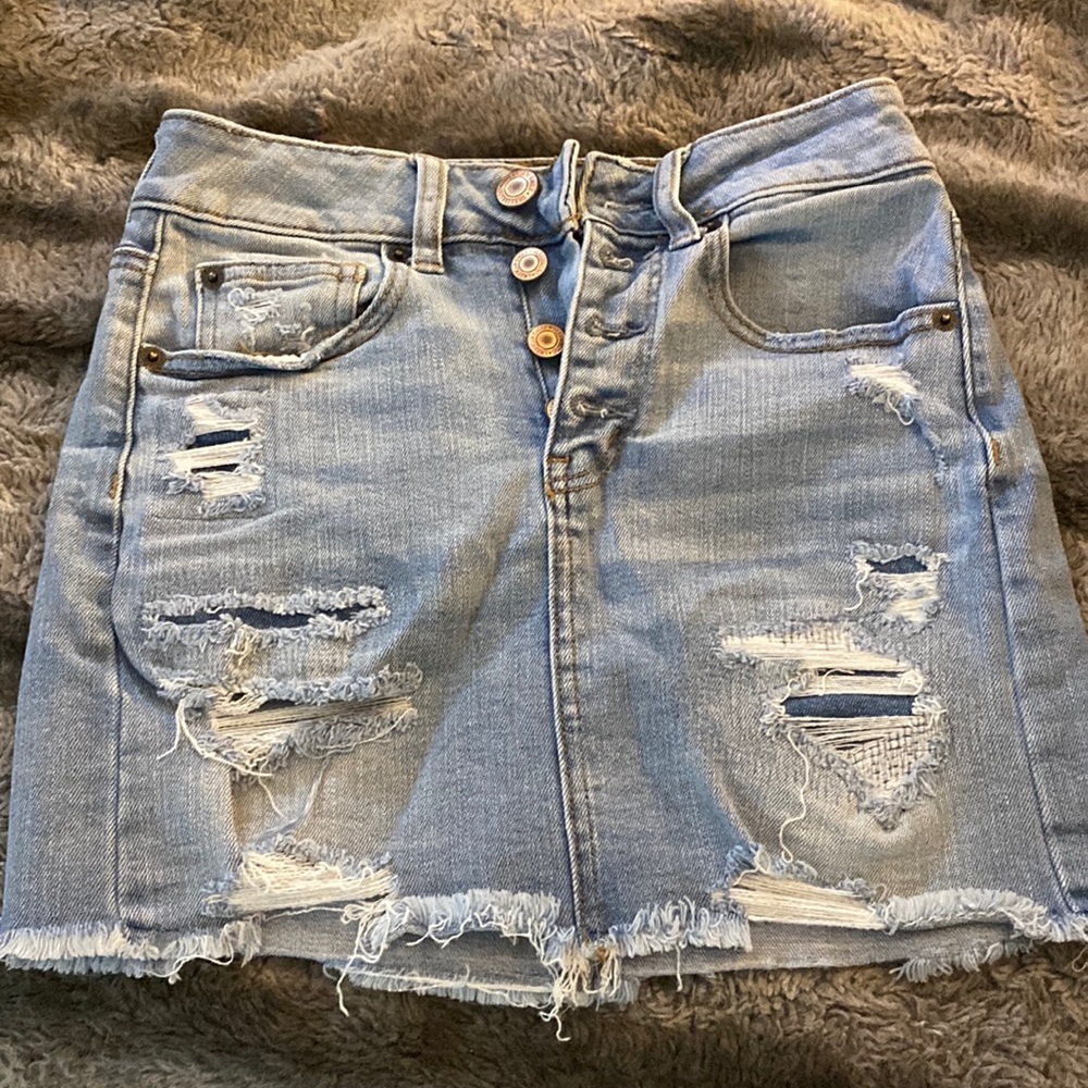 Jean skirt